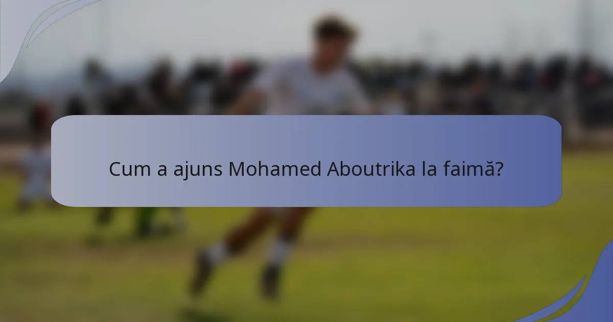 Cum a ajuns Mohamed Aboutrika la faimă?